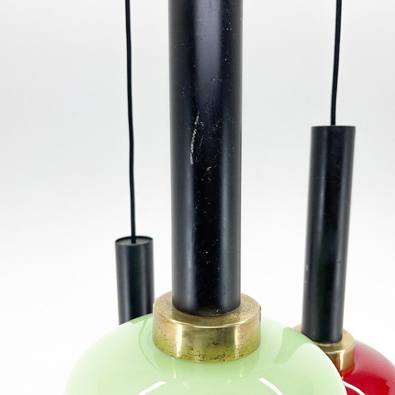 Image 1 of Mid-century Italian colourful cascade pendant lamp, 1970s