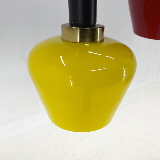 Image 1 of Mid-century Italian colourful cascade pendant lamp, 1970s