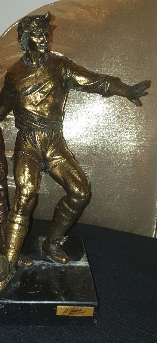 Johan Cruijff Bronze statue