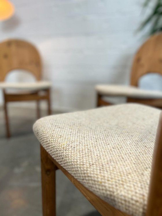 Image 1 of Danish Glostrup Pinewood Chairs 1960s