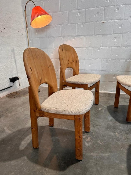 Image 1 of Danish Glostrup Pinewood Chairs 1960s