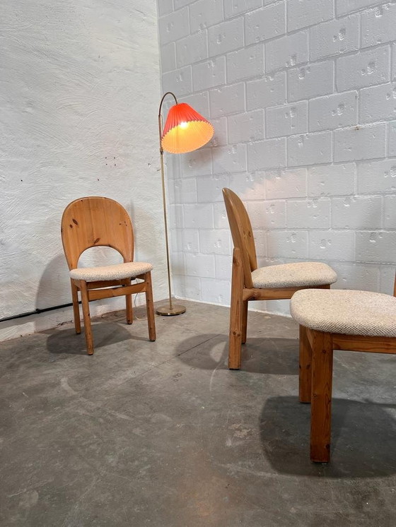 Image 1 of Danish Glostrup Pinewood Chairs 1960s