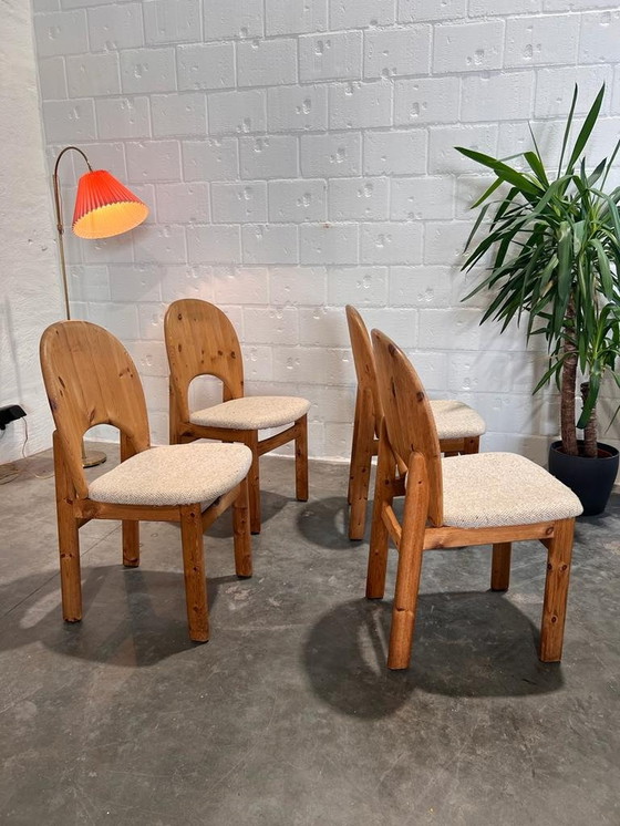 Image 1 of Danish Glostrup Pinewood Chairs 1960s