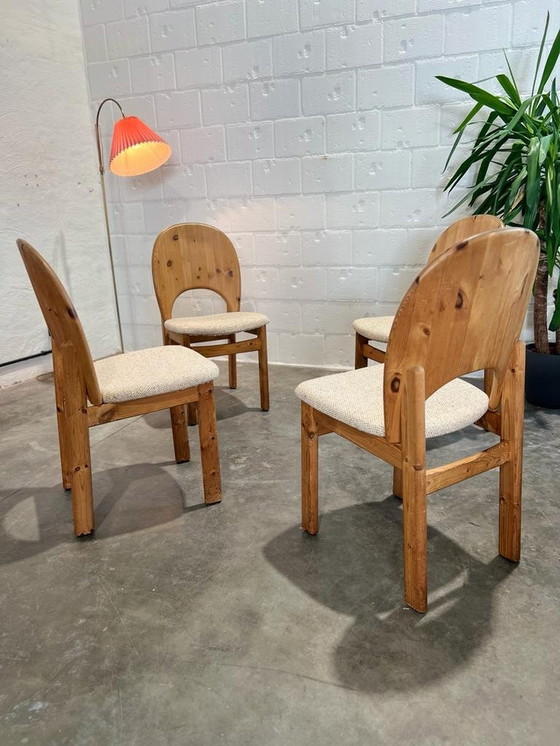 Image 1 of Danish Glostrup Pinewood Chairs 1960s