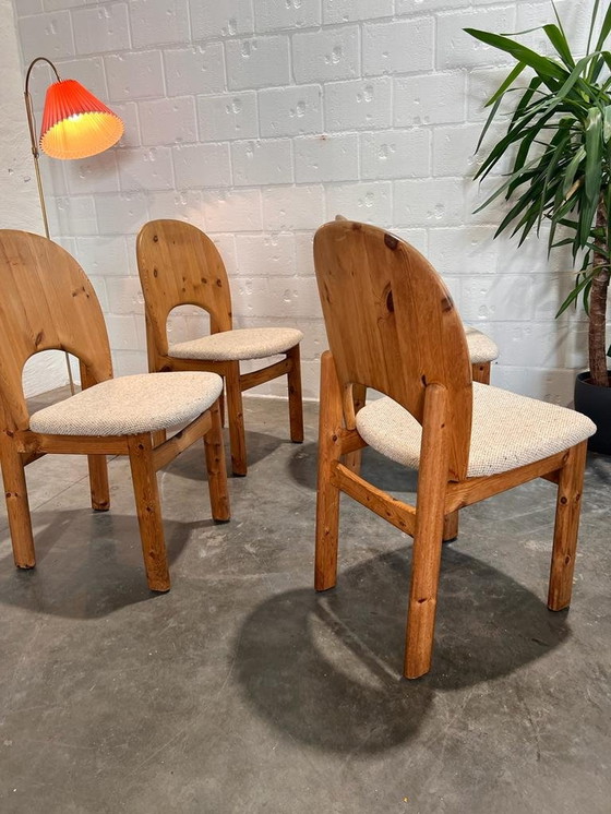 Image 1 of Danish Glostrup Pinewood Chairs 1960s