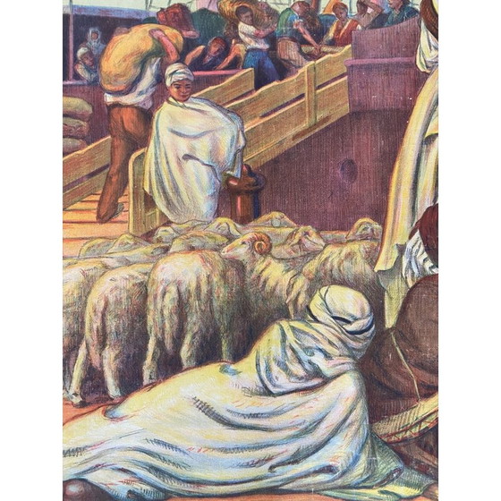 Image 1 of Vintage poster "Compagnie Algérienne" by Henri Villain