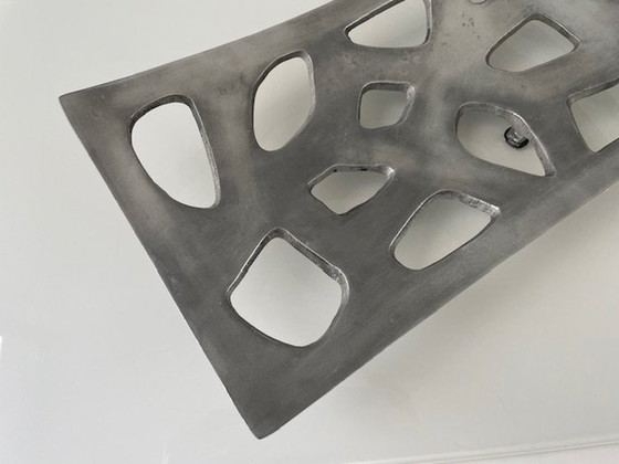 Image 1 of Minimalist Vintage Bowl Of Aluminum Hole Pattern