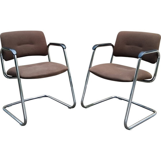 Image 1 of Pair of vintage Strafor armchairs