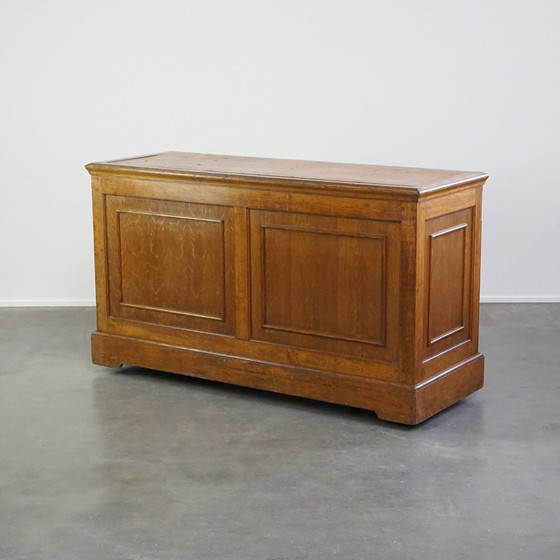 Image 1 of Wooden Counter / Sideboard / Counter On Wheels