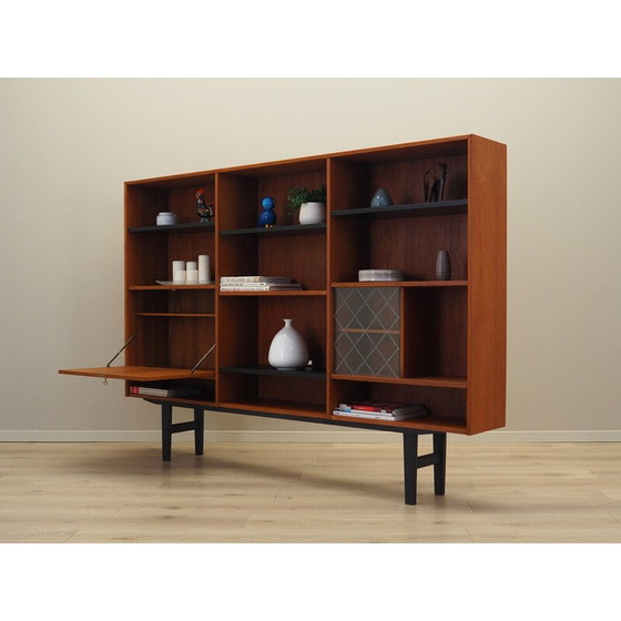 Image 1 of Teak bookcase, Danish design, 1970s, production: Denmark