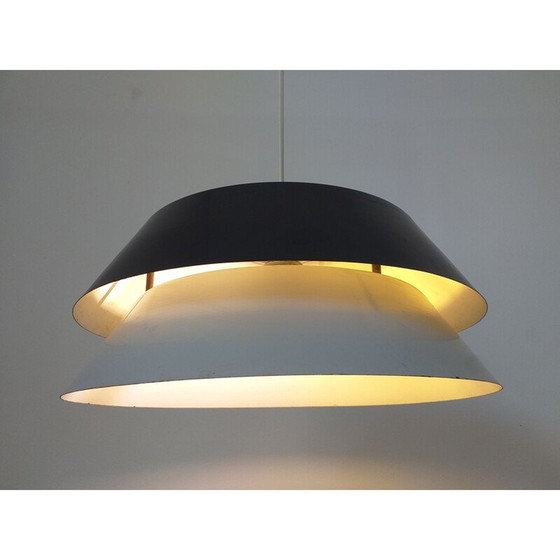 Image 1 of Lampada a sospensione di metà secolo di Jo Hammerborg, Danimarca, anni '70