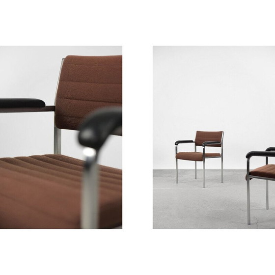 Image 1 of Pair of vintage German desk armchairs by Fröscher Sitform, 1970s