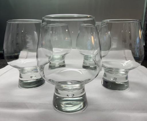 Set Of 5 Durobor Glasses Model Fjord