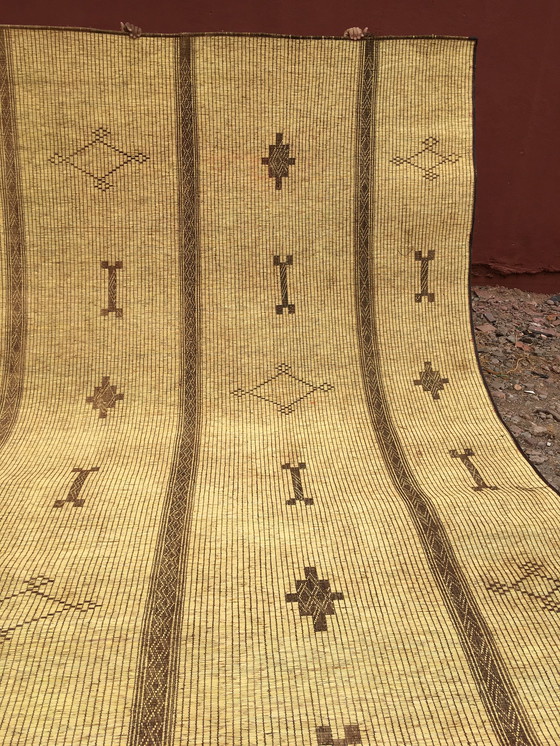 Image 1 of Mauritanian mat Touareg carpet 4.73X 2.70 M