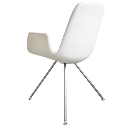 Italian design Tonon armchair Step 904 white Mac Stopa