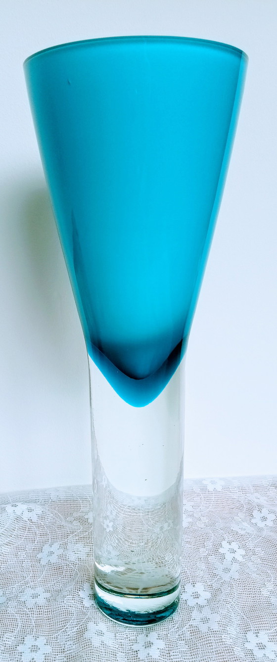 Image 1 of Vase en verre vintage