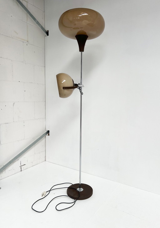 Mushroom Floor Lamp by Dijkstra Netherlands, 1970's