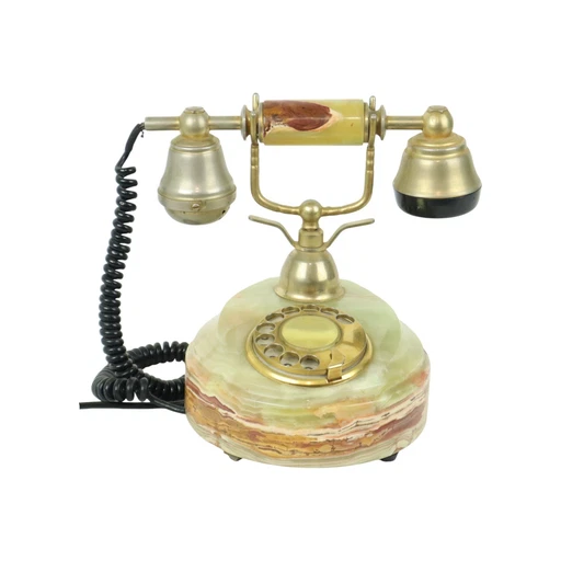 Old Italian Telephone 18 Carat Gold