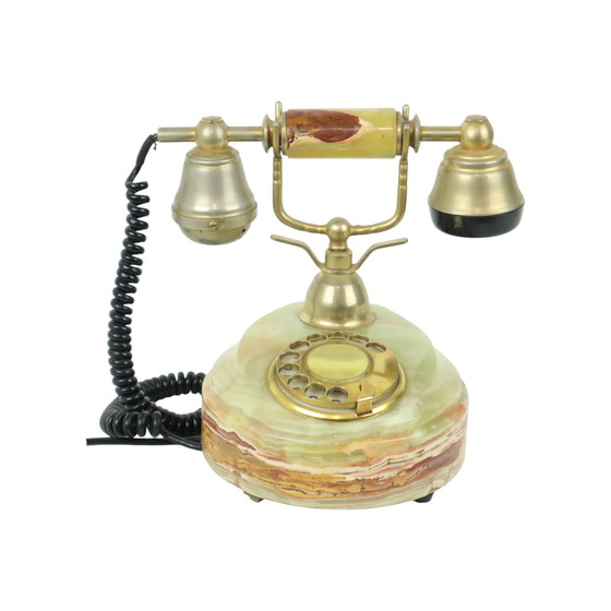 Image 1 of Old Italian Telephone 18 Carat Gold