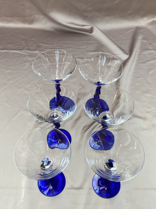 6X Schott Zwiesel Zig Zag Memphis Glasses