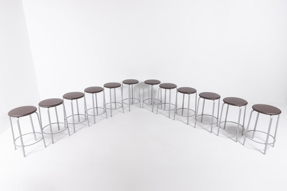 Image 1 of Scandinavian design stools ‘Frisbee’ from Christian Halleröd for Kinnarps