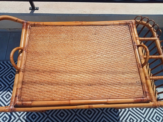 Image 1 of rattan sideboard, 1920s