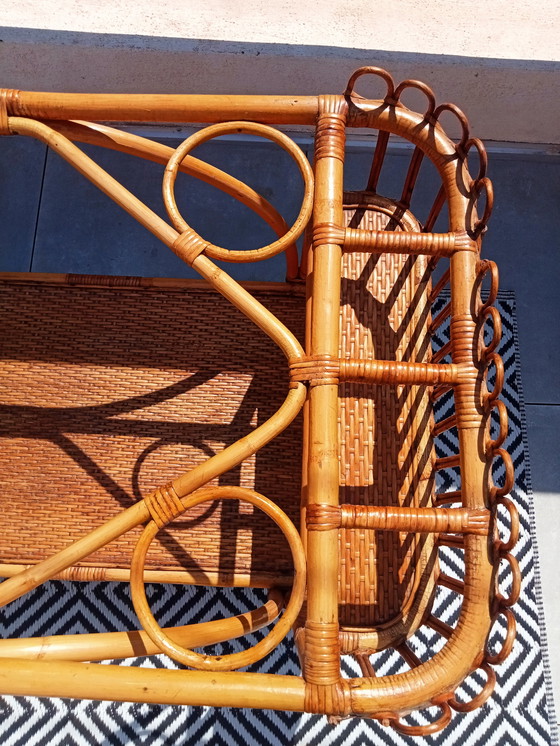 Image 1 of rattan sideboard, 1920s