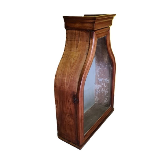 Image 1 of French Empire Mahogany Table Display Case