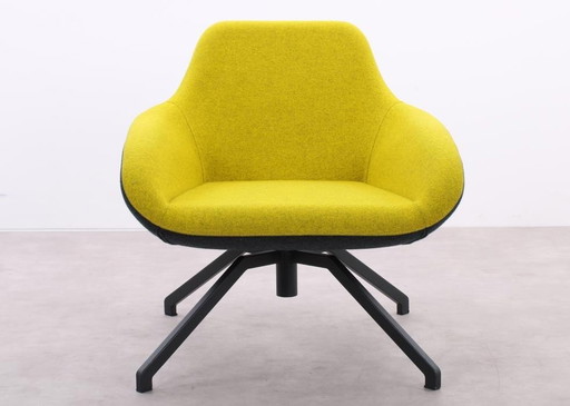 Alma Design X Big Armchair Yellow/Anthracite