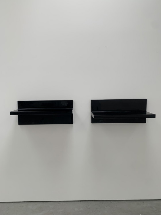 Image 1 of 2x Wall Shelf Kartell Marcello Siard 1970'S