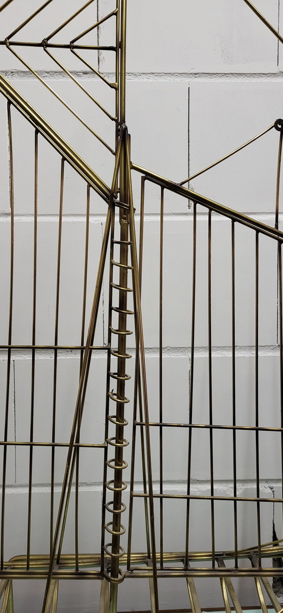 Image 1 of Scultura di Curtis Jeré Schoener del 1976 firmata