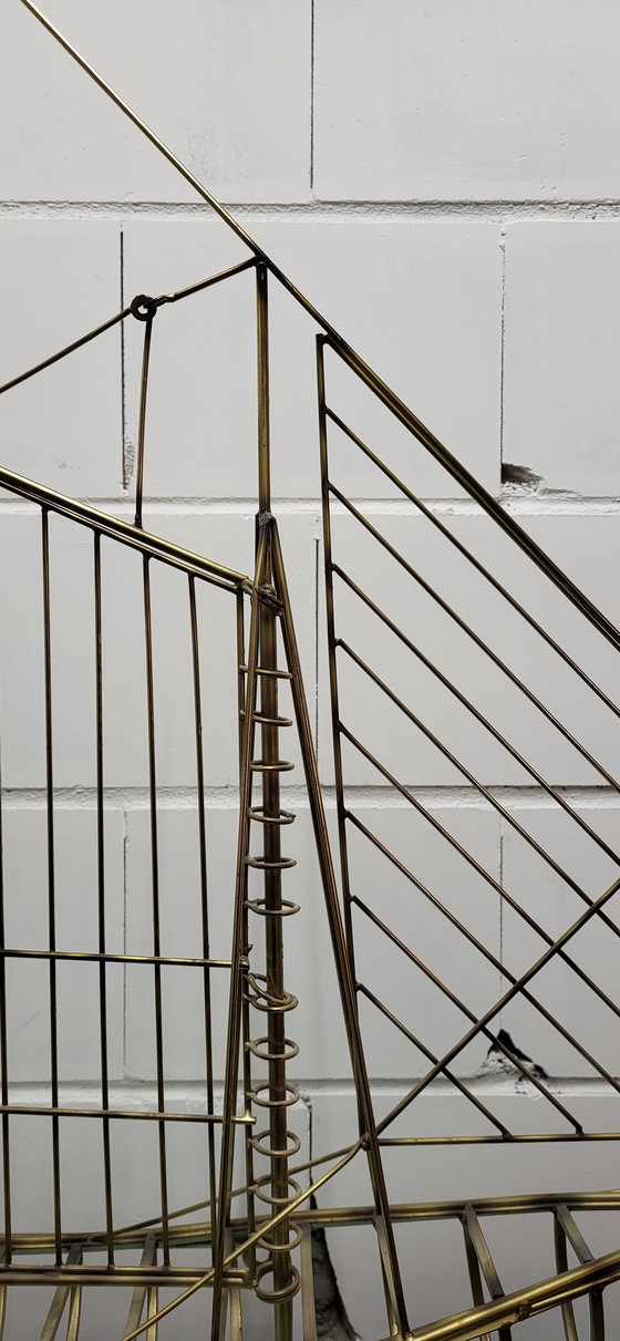 Image 1 of Scultura di Curtis Jeré Schoener del 1976 firmata