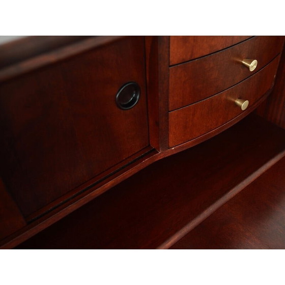 Image 1 of Vintage mahogany secretary by Pmj Viby J, 1970s