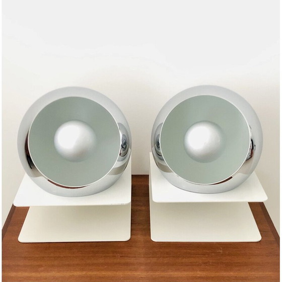 Image 1 of Vintage Eyeball lamp, Italy 1970