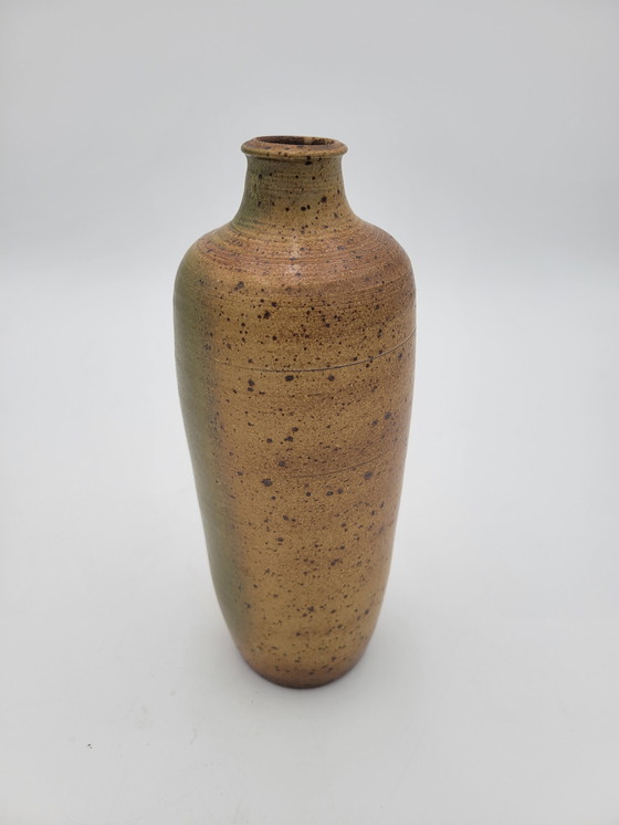 Image 1 of Vaso artigianale in gres pirite vintage