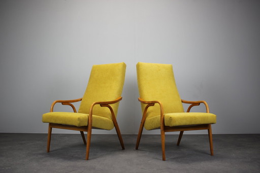 Set Of 2 Antonin Šuman Armchairs, 1960S