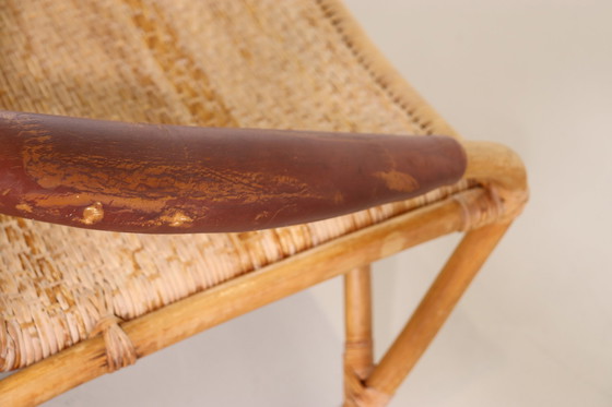 Image 1 of Chaise longue en rotin Yamakawa