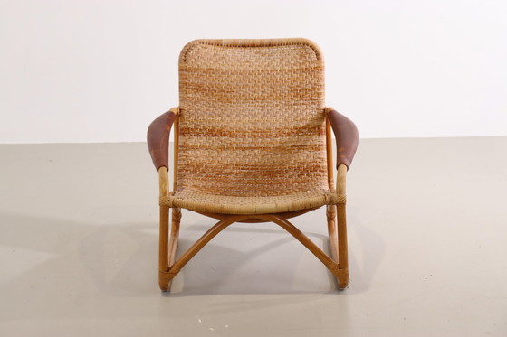 Image 1 of Chaise longue en rotin Yamakawa