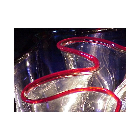 Image 1 of Vintage floor lamp with three galea glasses by Adalberto Dal Lago for Vistosi, 1960