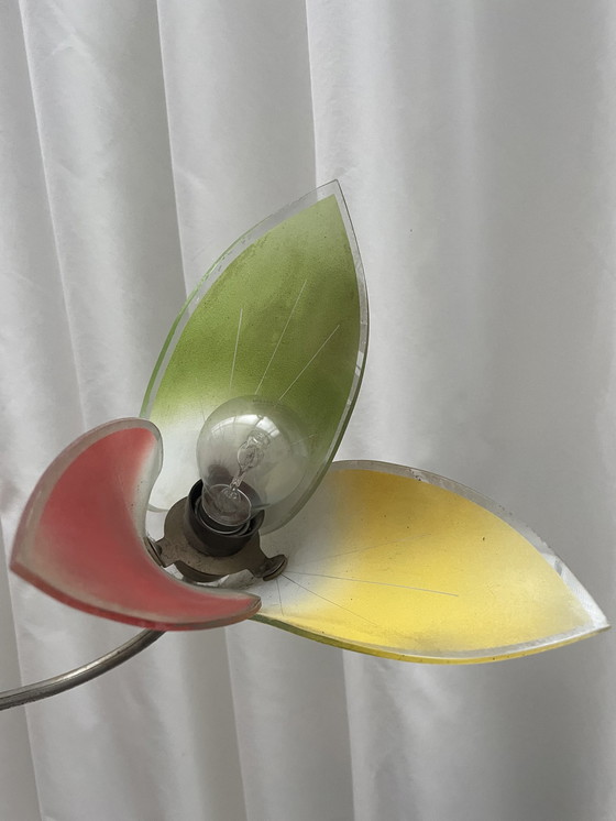 Image 1 of Lampadario dipinto a mano degli anni '60 