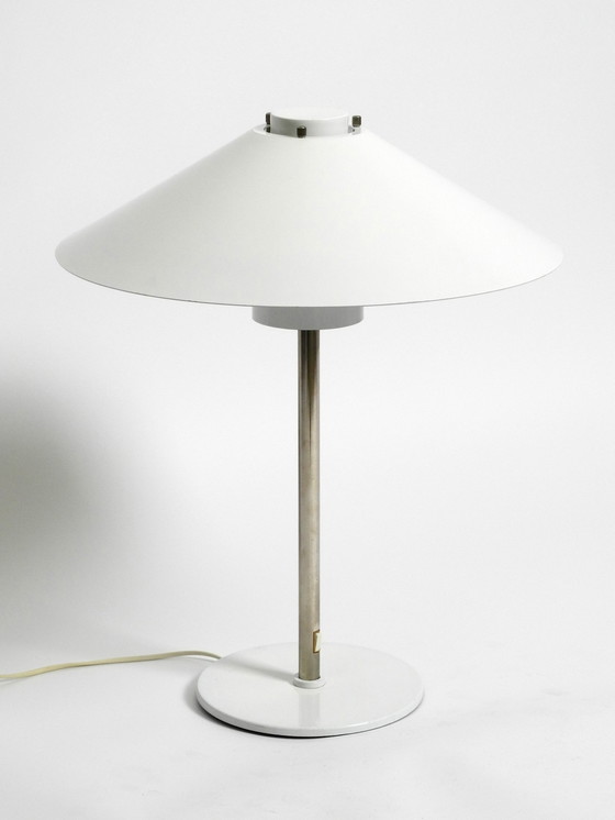 Image 1 of Beautiful Rare 70S Very Big Table Lamp By Christian Hvidt For Nordisk Solar. Made In Denmark.