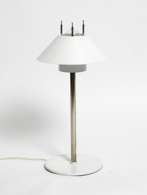 Image 1 of Beautiful Rare 70S Very Big Table Lamp By Christian Hvidt For Nordisk Solar. Made In Denmark.