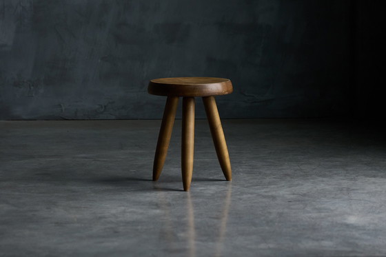 Image 1 of "Berger" Stool By Charlotte Perriand For Steph Simon - 1965