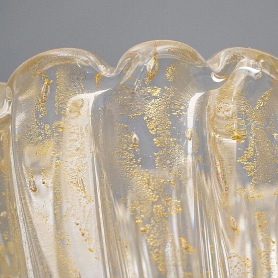 Image 1 of Vintage Murano glass vase by Archimede Seguso, Italy 1950