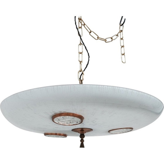 Image 1 of Unusual mid-century pendant lamp, Holland 1970s