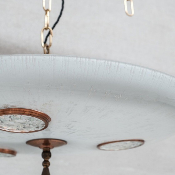Image 1 of Unusual mid-century pendant lamp, Holland 1970s