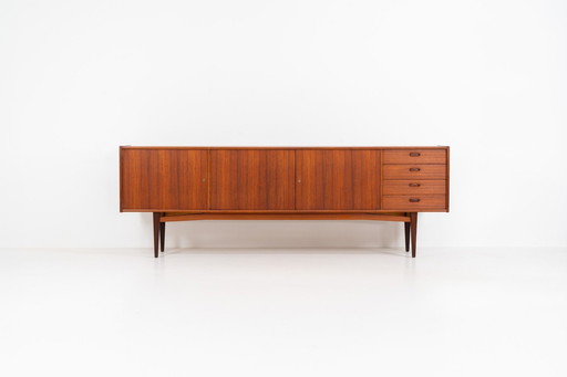 Xl Sideboard In Teak By Bartels Werken (Germany, 1960S).