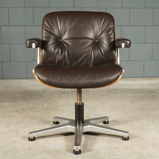 Image 1 of Midcentury Pasal Office Chair - Karl Dittert - Stoll Giroflex - 1960s