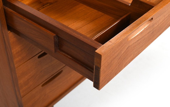 Image 1 of Vanity Dresser in Teak by Ib Kofod-Larsen for Brande Møbelindustri, 1960s