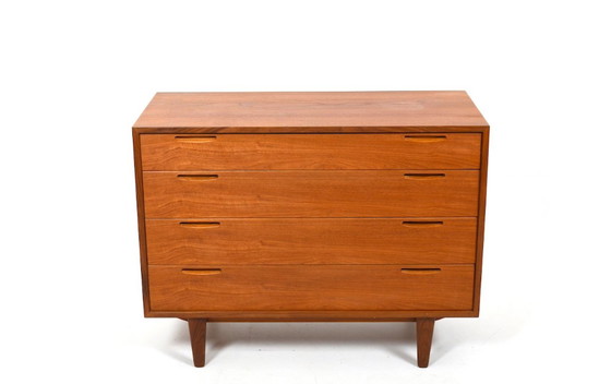 Image 1 of Vanity Dresser in Teak by Ib Kofod-Larsen for Brande Møbelindustri, 1960s